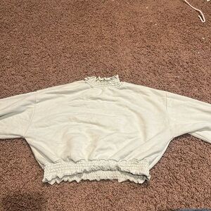 light green turtle neck